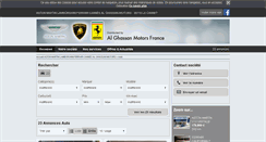 Desktop Screenshot of alghassanmotors-france.com