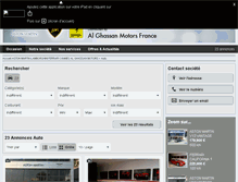 Tablet Screenshot of alghassanmotors-france.com